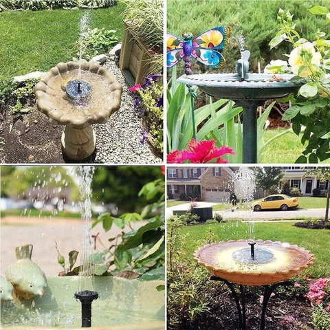 Vemosa Solar Springbrunnen | Erwecke deinen Garten oder Balkon zum Leben